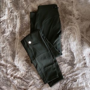 Lululemon Dark Green Leggings